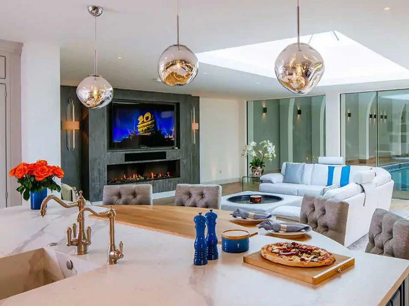 Nowoczesna kuchnia z wyspą