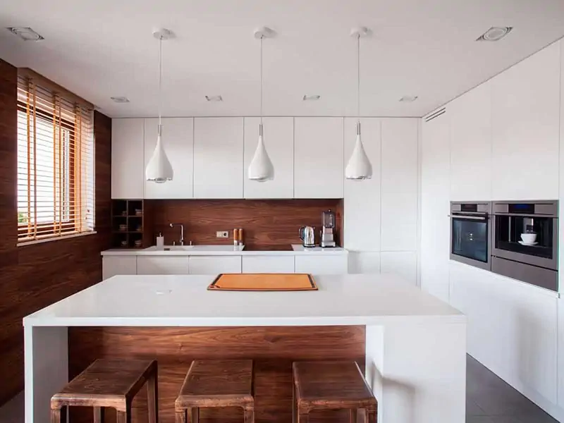 Nowoczesne meble kuchenne do sufitu